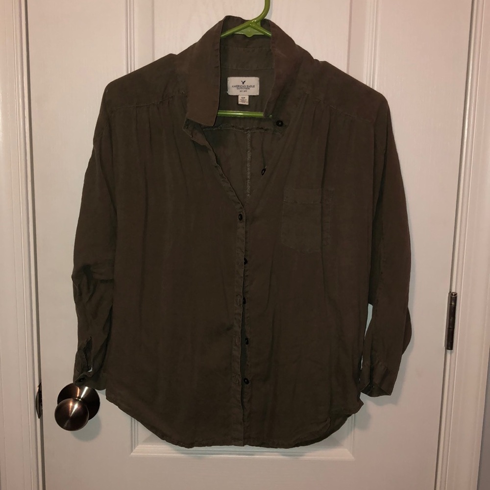 AE button-up shirt